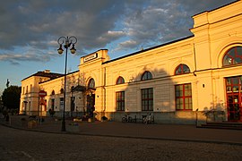 Dworzec kolejowy Białystok przed remontem rozpoczętym w 2018 roku.