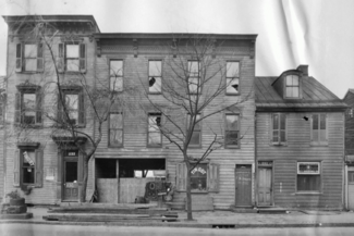 A section of Harrisburg’s Hardscrabble neighborhood along the western side of Front Street.