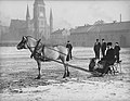 Johannes kirke på Christiania Torv 1904, sett fra Kontraskjæret.