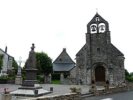 The church in Labessette