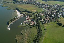 Aerial voew of Mönkebude