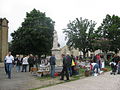 Markt op het kerkplein