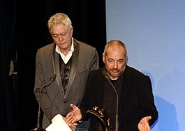 Pierre-William Glenn (links) met Jean-Pierre Jeunet in 2014