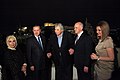 Emine Erdoğan, Başbakan Erdoğan ile Yunanistan eski Başbakanı Yorgo Papandreu eşi ve Yunan besteci Mikis Theodorakis ile, Atina