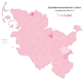 Schleswig-Holstein Zweitstimmen Linke 2022.svg