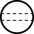 Scheme of head of Hole screw