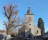 Ensemble van Sint-Martinuskerk, de oude begraafplaats ernaast, de pastorie, het kerkplein en de linde (site)