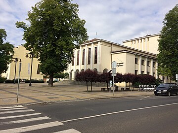 View from Adam Mickiewicz Alley