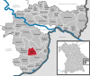 Lage der Gemeinde Tettenweis im Landkreis Passau