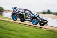 Andreas Bakkerud at the 2016 World RX of Belgium