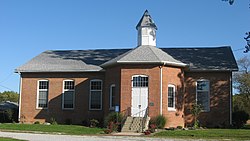 Walnut Ridge Friends Meetinghouse, a historic site in the township