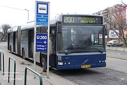 Volvo 7700A típusú busz Kőbánya-Kispesten