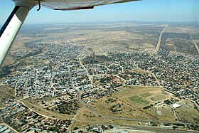 Otjiwarongo, Blick Richtung Südosten