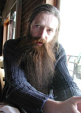 Aubrey de Grey in 2008