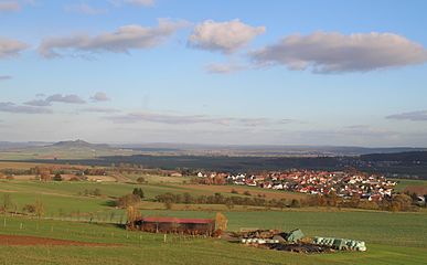 Amöneburger Becken vom Frauenberg 🔍