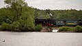 Eisenbahndamm durch den Dippelsdorfer Teich, mit drei Brücken (Einzeldenkmal der Sachgesamtheit 09301070)