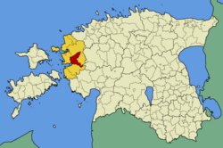 Martna Parish within Lääne County.