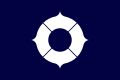 Flag of Toyonaka, Osaka (dark blue version).svg