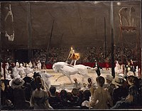 George Bellows, Cyrk, 1912, Addison Gallery of American Art (nr kat. 919)