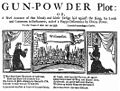 a Contemporary account of the Gunpowder Plot of 1605