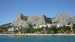 Omiš a Mošnicával