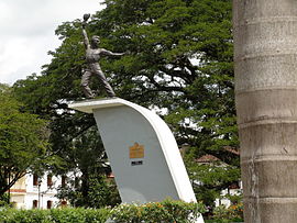 Monument für José Antonio Galán in Charalá