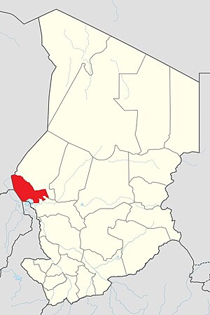 Bol is located in Chad