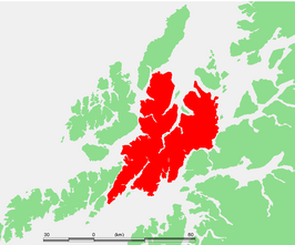 Kaart van Hinnøya