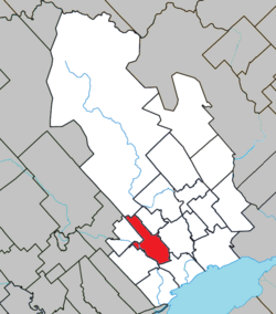 Location within Maskinongé RCM.