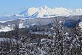 Gran Sasso d'Italia visto dalla zona del Monte Elefante