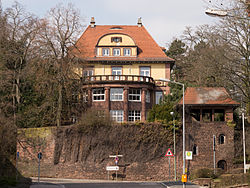 Stadtansicht der Villa Jaenisch in Kaiserslautern