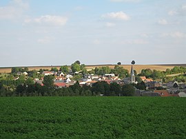 A general view of Saint-Quentin