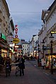 Herzog-Leopold-Straße abends (2008)