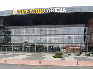 Die Švyturio Arena in Klaipėda (März 2014)