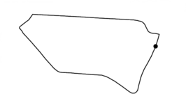 Lay-out van het voormalige stratencircuit