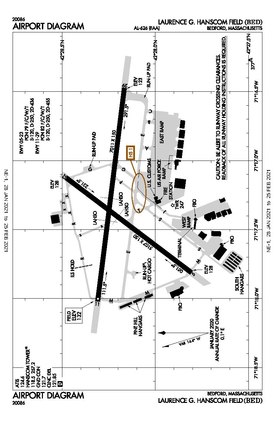 FAA airport diagram as of January 2021