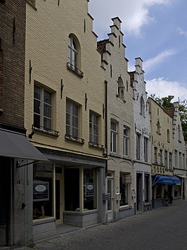 Enkele trapgevels in de Jozef Suvéestraat