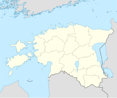 Location map Εσθονία