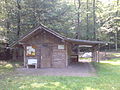 Die Fischerhütte am Entenweiher