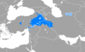 Kurdish Language distribution