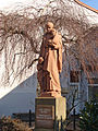 Statue des heiligen Vinzenz von Paul auf dem Glockenplatz