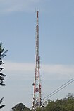 Communications towers on Mount Nardi, New South Wales, Australia: the NRN8 (originally: RTN-8) tower (former analogue TV + other current uses)