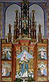 Ansicht des Seitenaltars Mutter-Gottes-Altar