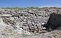 Yassıhöyük, Grabungsschnitt mit Mauern