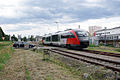 5022 bei der Einfahrt in den Bahnhof Oberwart