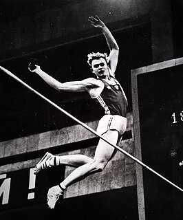 Grigori Jegorov in actie in 1986.