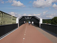 Katwijk, Fahrradbrücke De Maasover