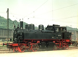 98 001 am 27. August 1983 in Freital-Hainsberg