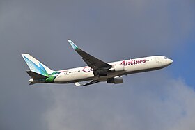 Boeing 767-300 der Caribbean Airlines