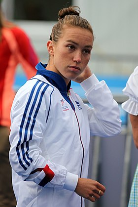 Audrey Merle bei der ITU-Europameisterschaft in Kitzbühel, 2014